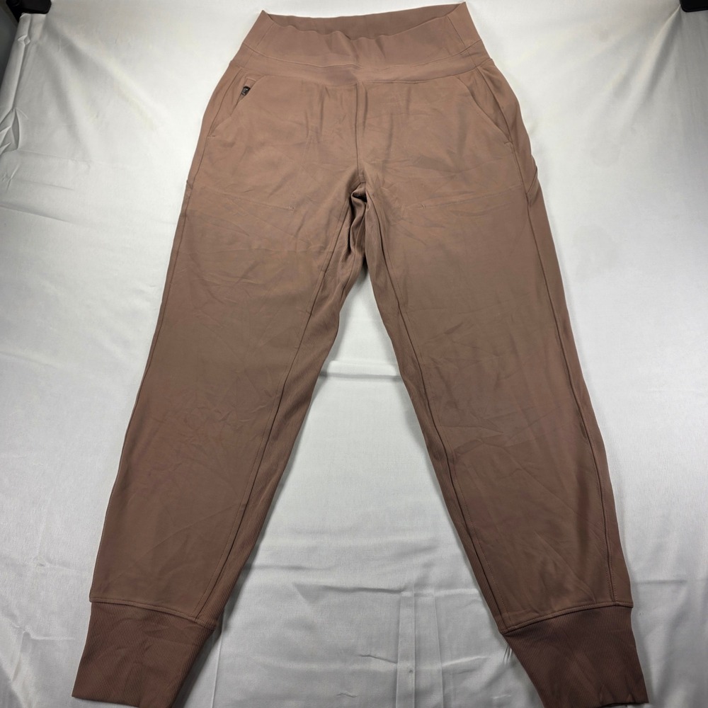 Athleta Headlands Hybrid Cargo Joggers Brown Mauve Hiking Pants Womens Small S P